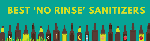 using no rinse sanitizer for brewing