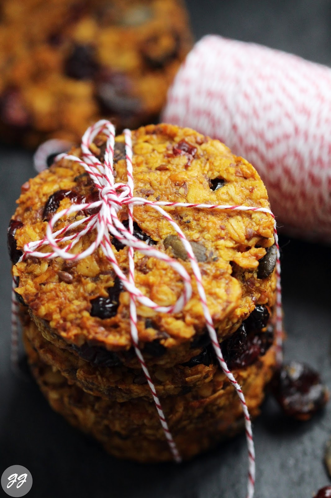 {Rezept} Müsli to go - Frühstücks-Cookies - Glücksgenuss