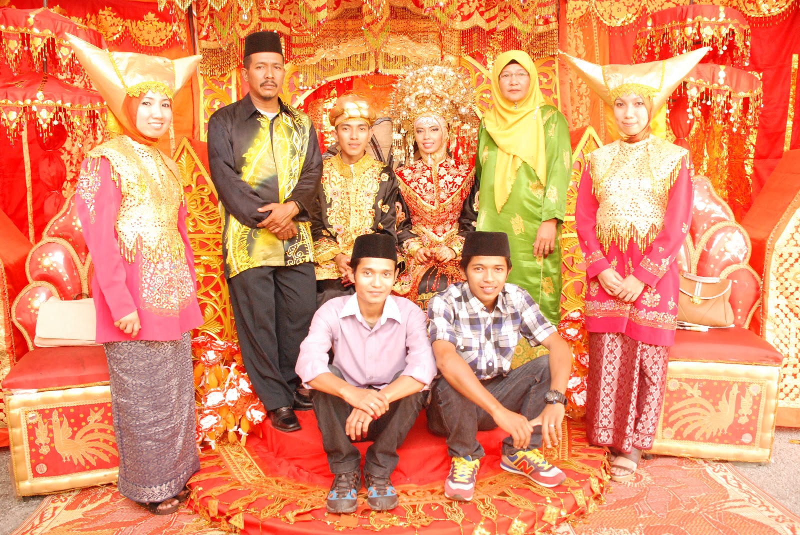 Pakaian Pengantin Minangkabau Pria