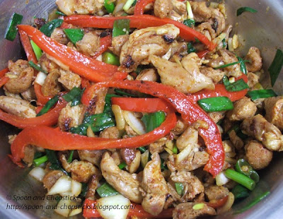 Chicken and Soya Ball Salad