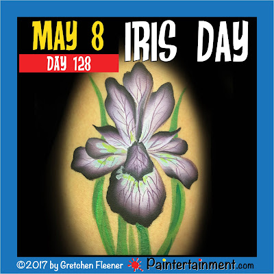 Celebrate Day 128: “Iris Day!” – Paintertainment