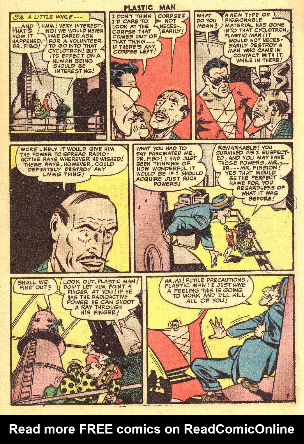 Read online Plastic Man (1943) comic -  Issue #32 - 22