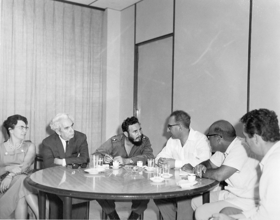 Avec Fidel Castro-1962