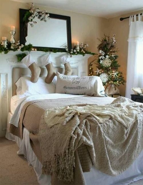 32 decoraciones de Navidad para tu dormitorio | Decoración