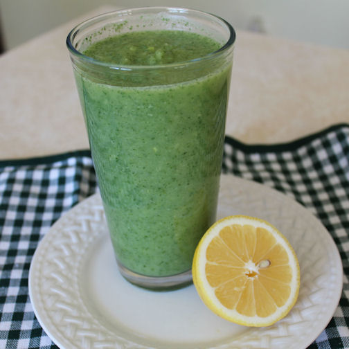 A Green Smoothie for Lunch