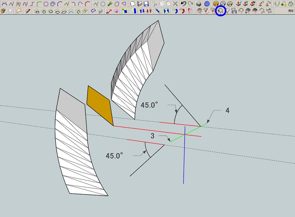 SketchUpでGO!GO!: Plugins_ Extrude Tools