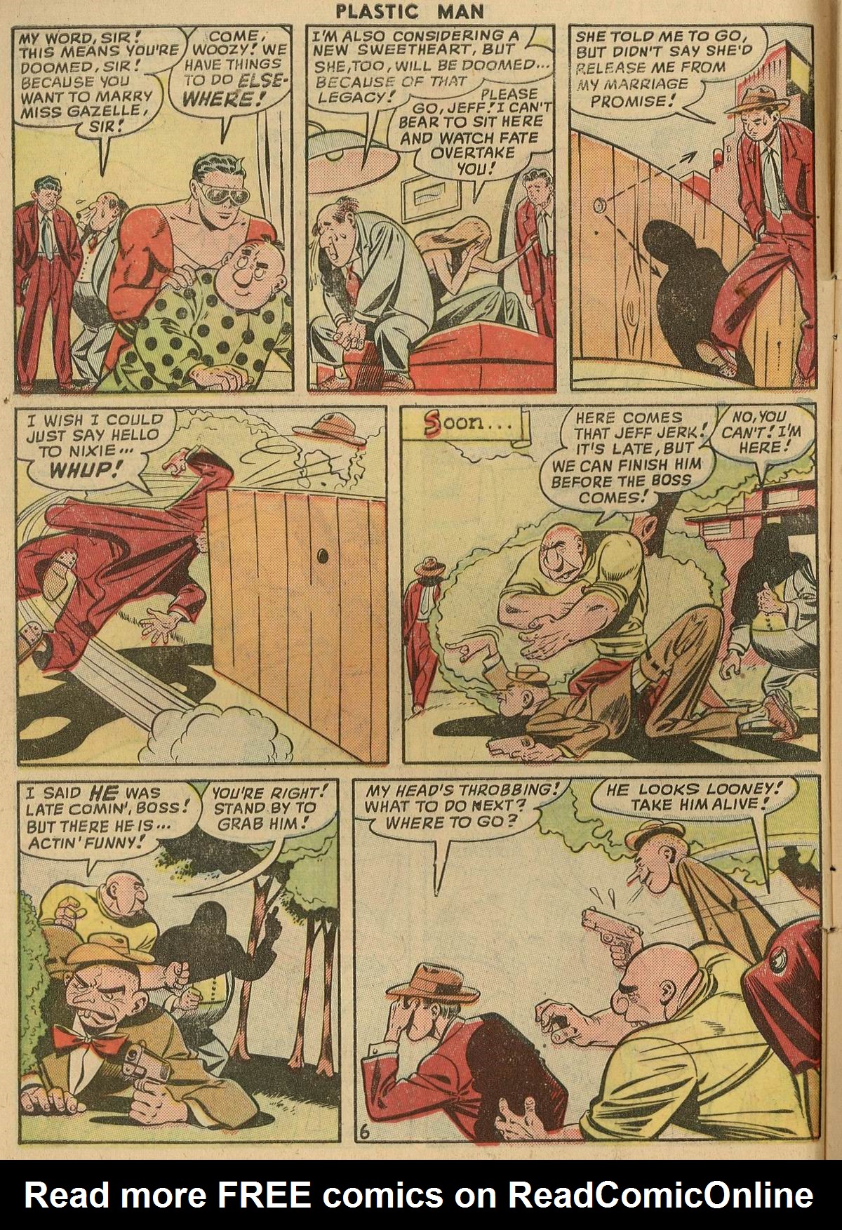 Read online Plastic Man (1943) comic -  Issue #16 - 9