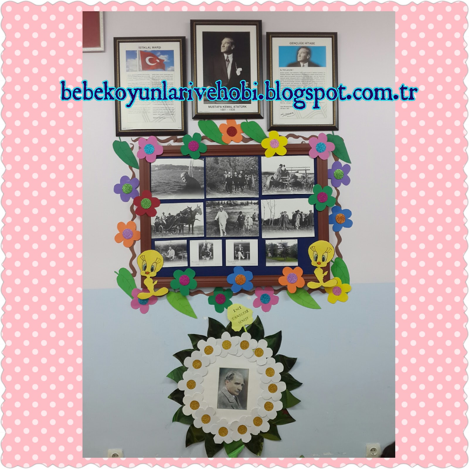 Elifce Bebek Oyunları ve Hobi atatürk köşesi (okul öncesi etkinlikler)