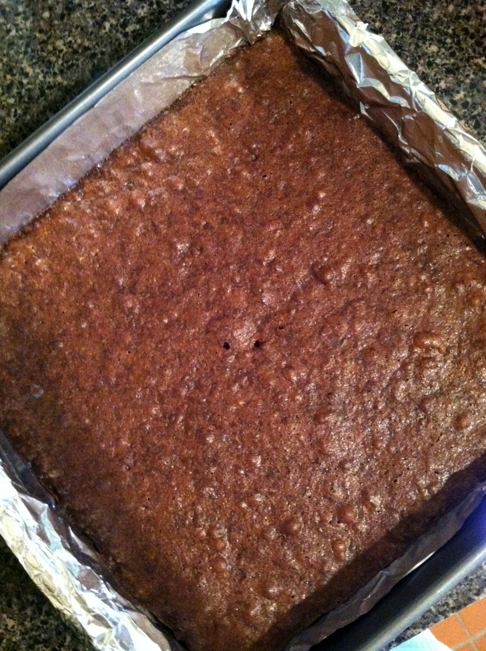 The Friendly Table Chocolate Truffle Brownies The Water Bath!