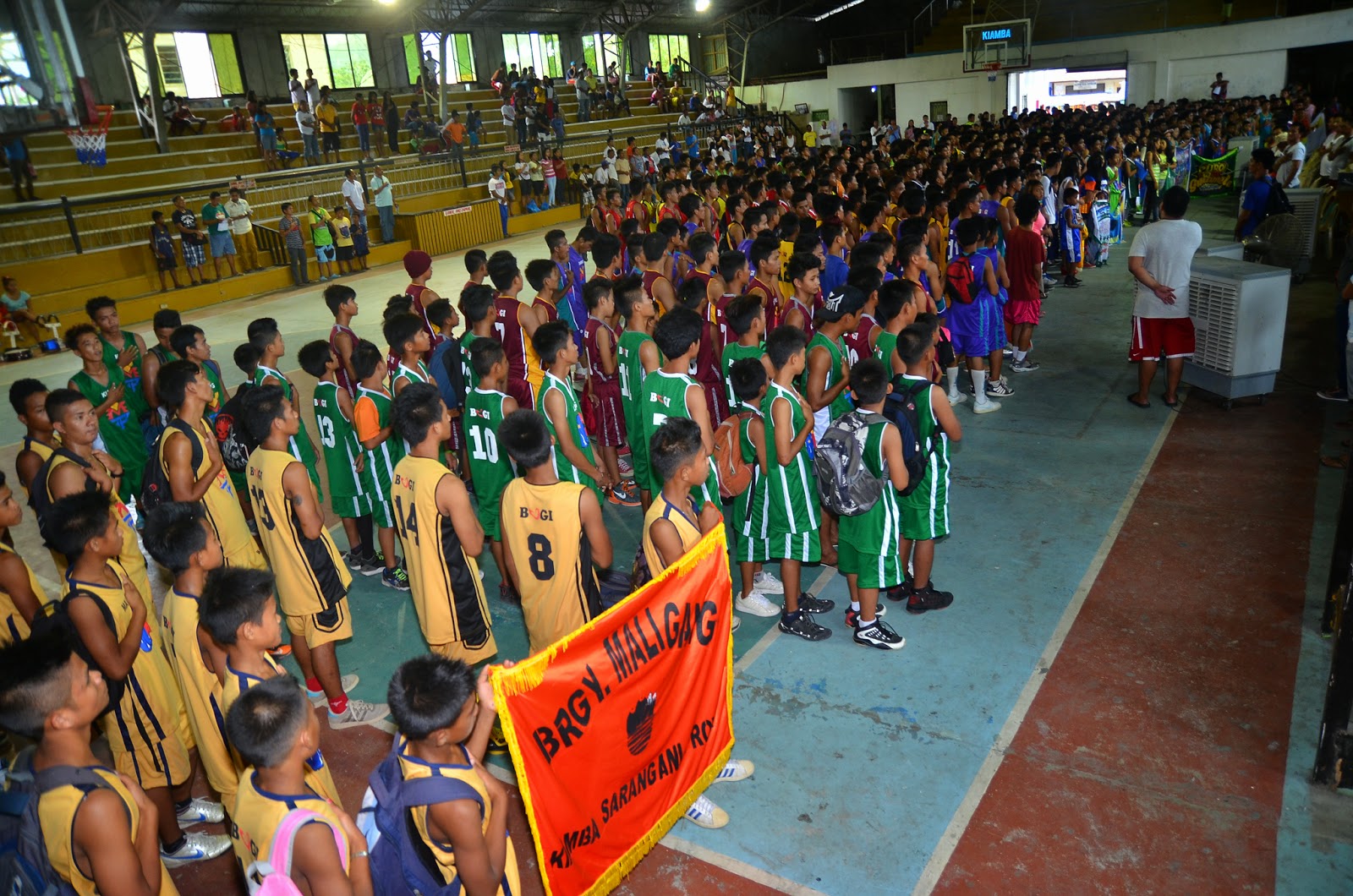 Sarangani Today The opening of InterBarangay Basketball Tournament