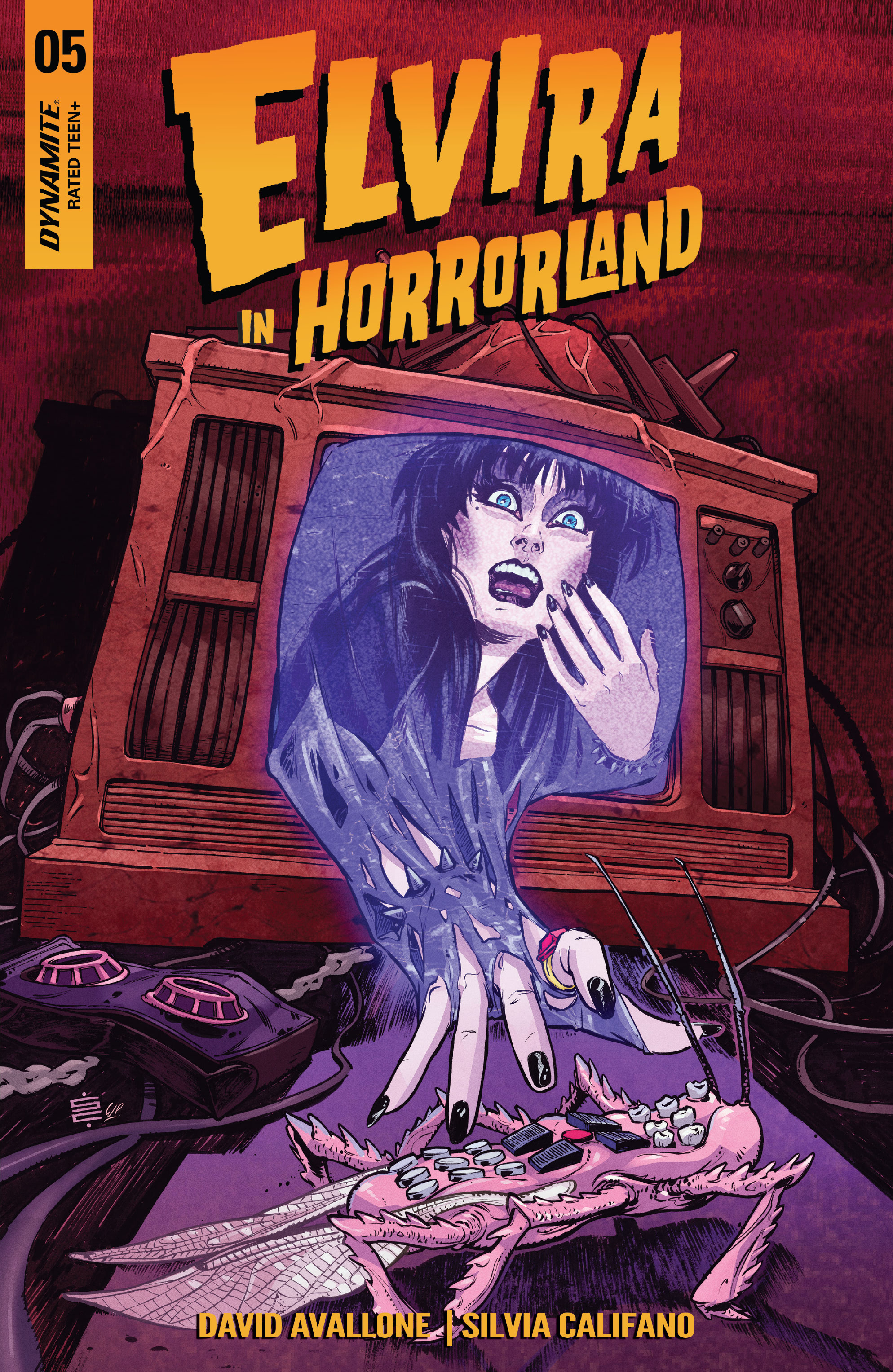Read online Elvira in Horrorland comic -  Issue #5 - 3