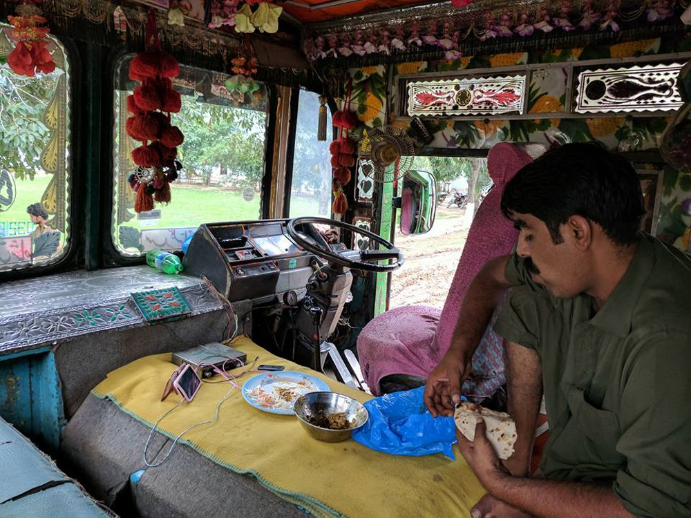 Life is beautiful from this truck Life is beautiful from this truck