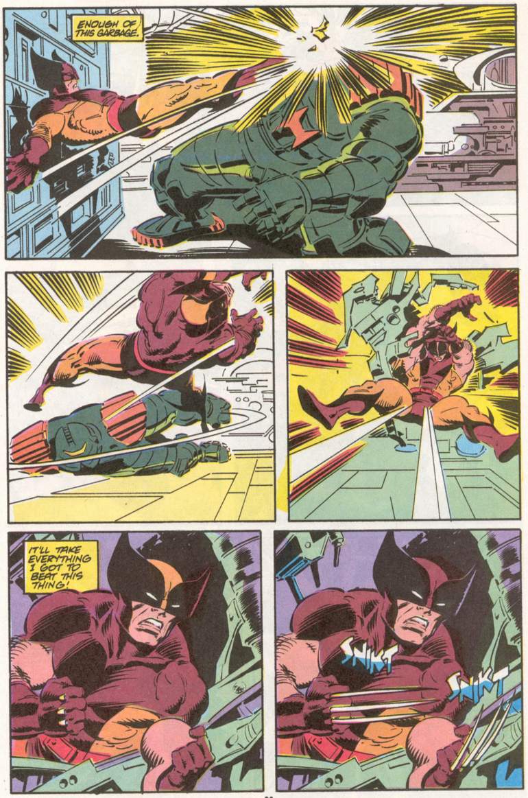 Wolverine (1988) Issue #27 #28 - English 21