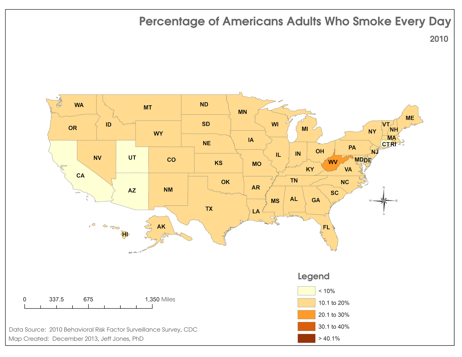 Middling America Where Have Smoking Cessation Programs Had the Biggest