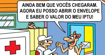 ARIONAURO CARTUNS - Blog do Cartunista Arionauro: Charge IPTU