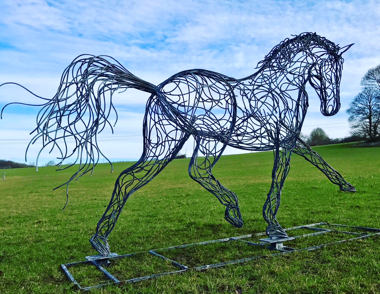 New Horse Sculpture is Unveiled