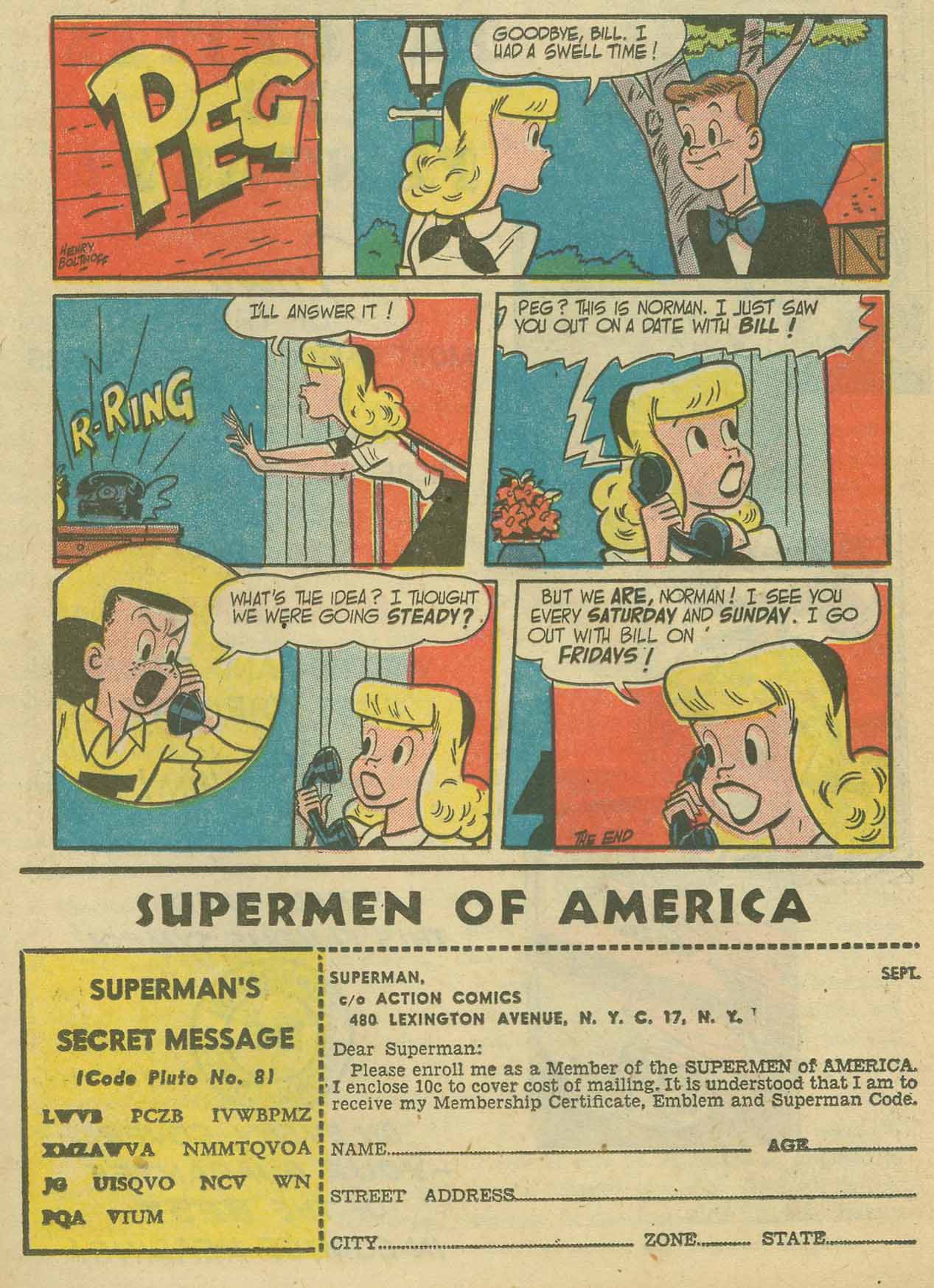 Read online Action Comics (1938) comic -  Issue #160 - 38