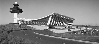 Eero Saarinen, Dulles International Airport, Chantilly, Virginia, 1958