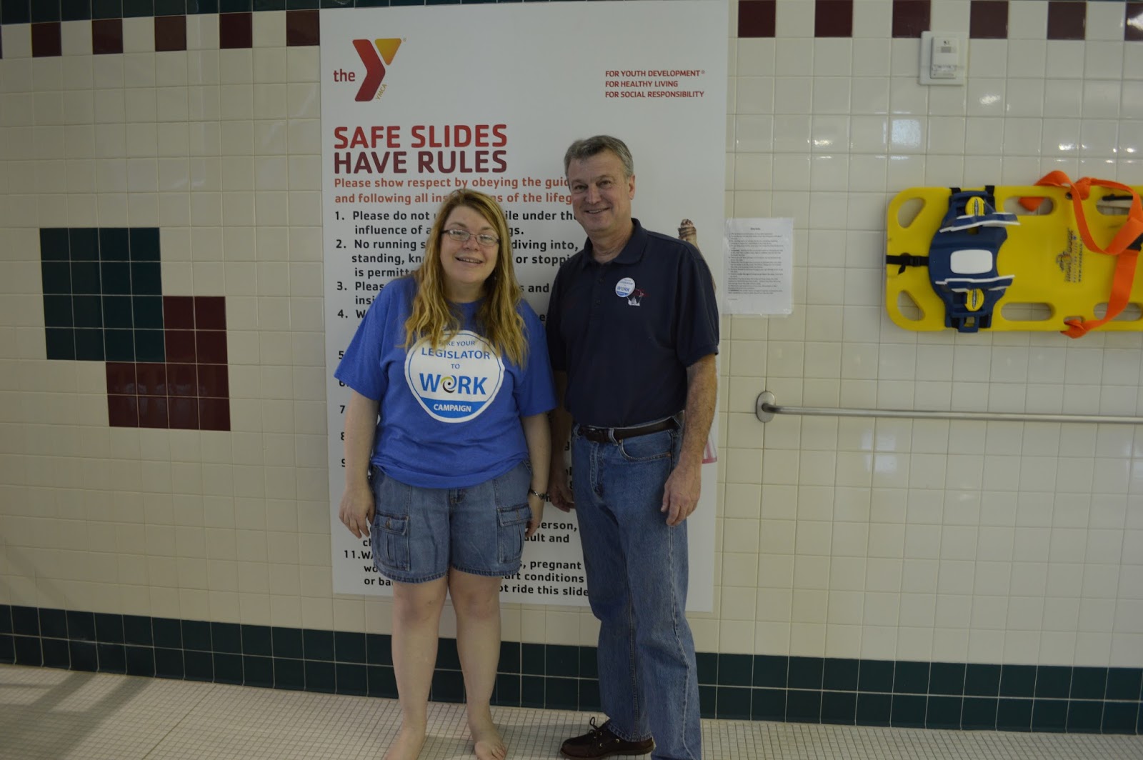 Door County Ymca Representative Joel Kitchens Celebrated