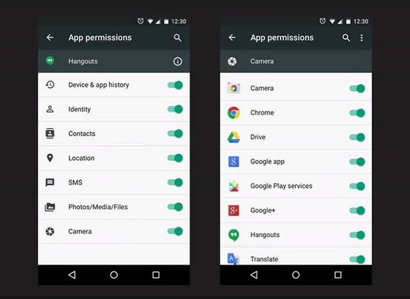 App Permissions Android M