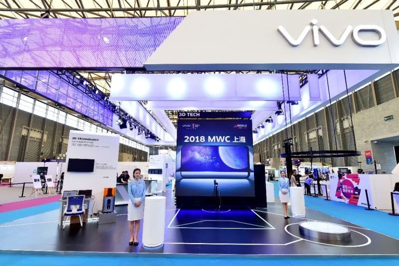 Vivo Showcases TOF 3D Sensing Technology, NEX at MWC Shanghai 2018