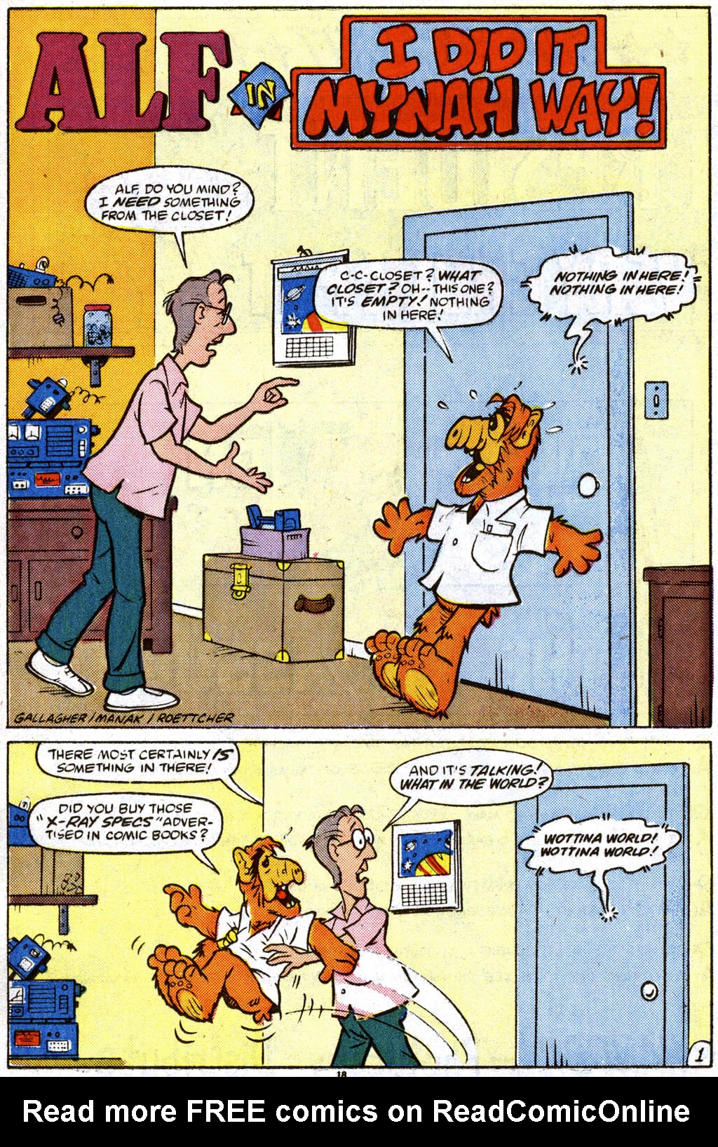 Read online ALF comic -  Issue #11 - 14