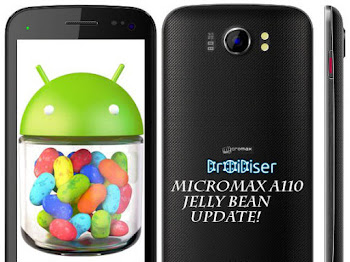 How to Update Micromax A110 to official Jelly Bean