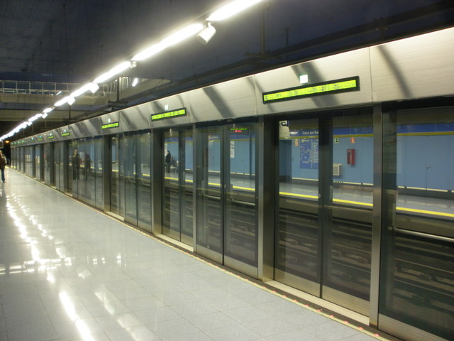 Resultado de imagen de metro puertas anticaidas