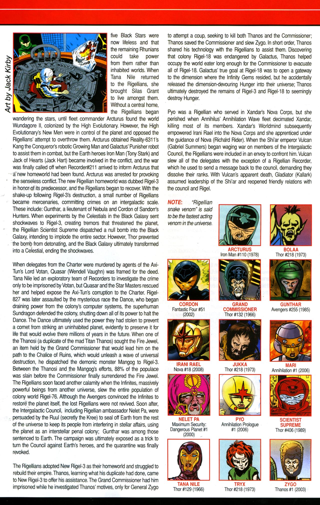 Read online Official Handbook of the Marvel Universe A To Z Update comic -  Issue #3 - 46