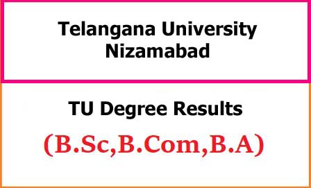 Telangana University Degree Results 2023-24