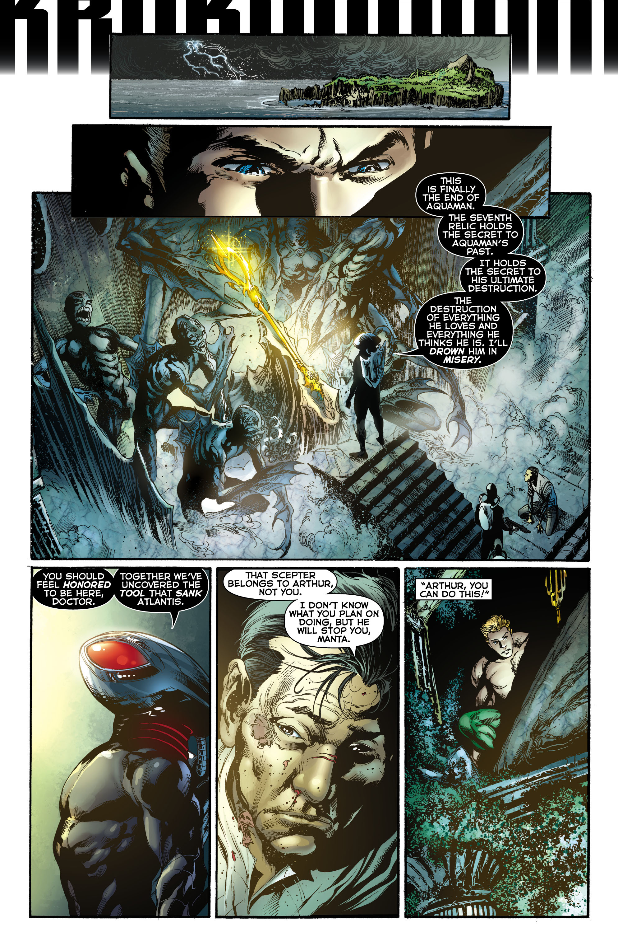 Read online Aquaman (2011) comic -  Issue #12 - 6