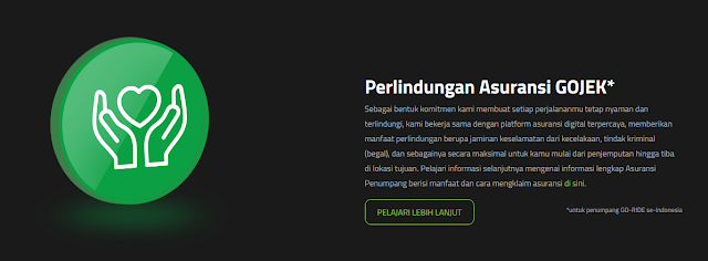 Perlindungan Asuransi GOJEK Perlindungan Asuransi GOJEK