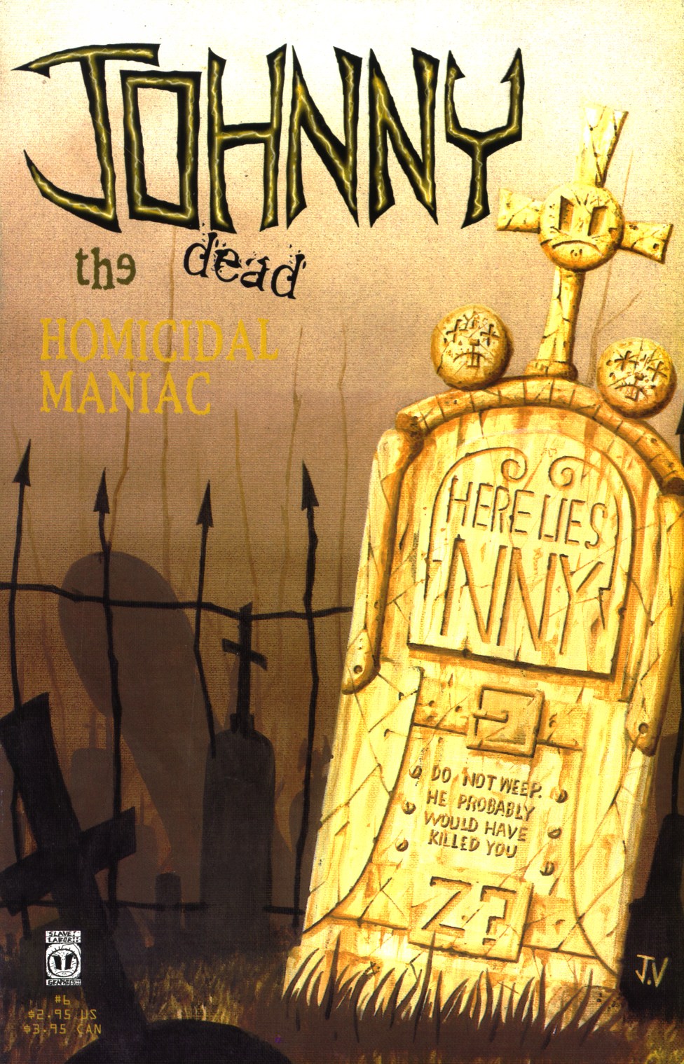 Read online Johnny the Homicidal Maniac comic -  Issue #6 - 1