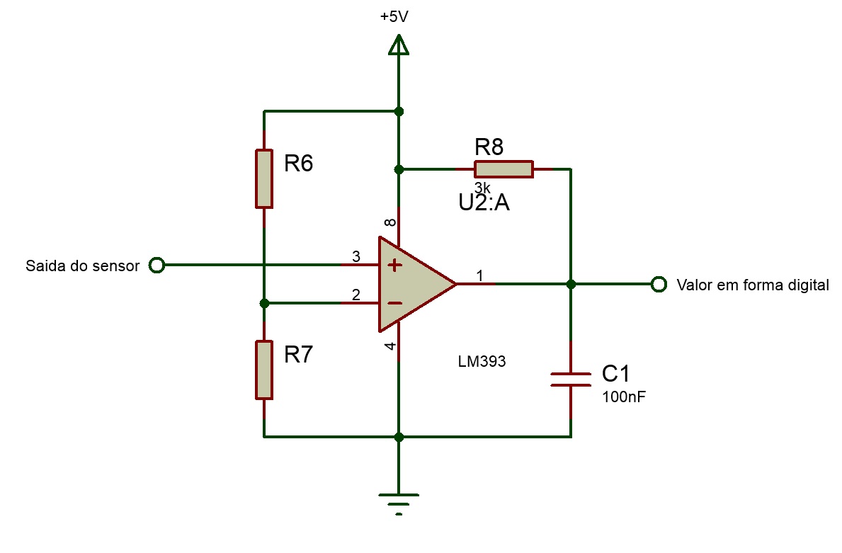Lm393 схема включения