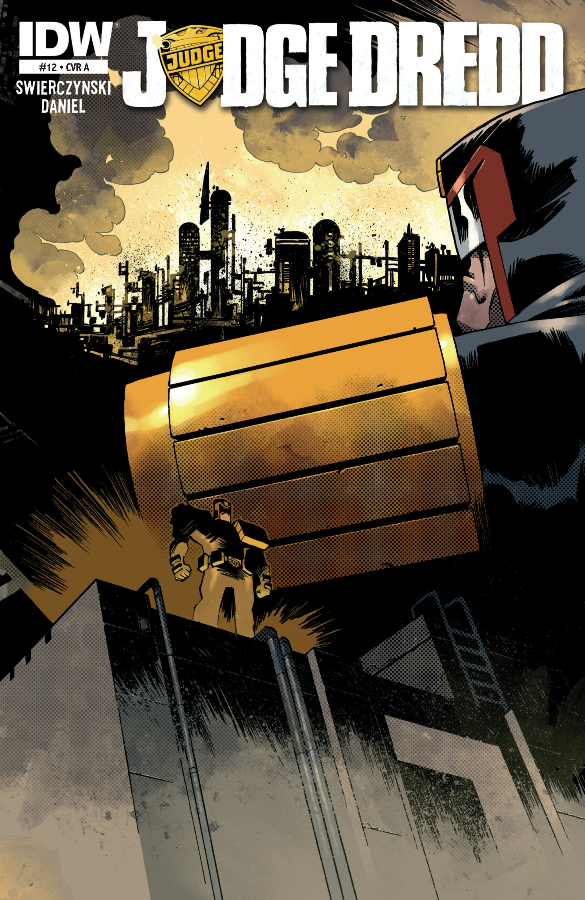 Read online Judge Dredd (2012) comic -  Issue #12 - 1