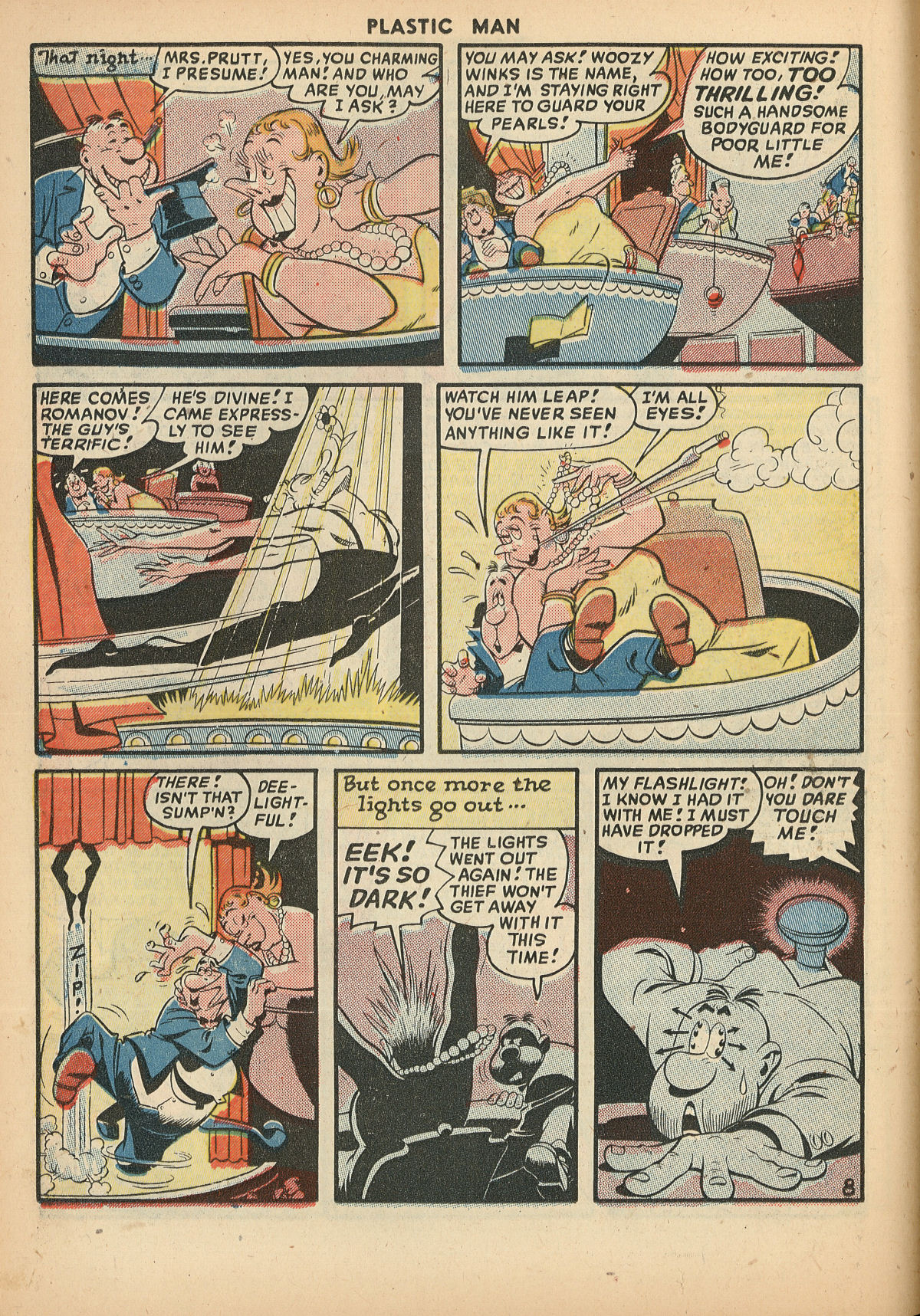 Read online Plastic Man (1943) comic -  Issue #15 - 22