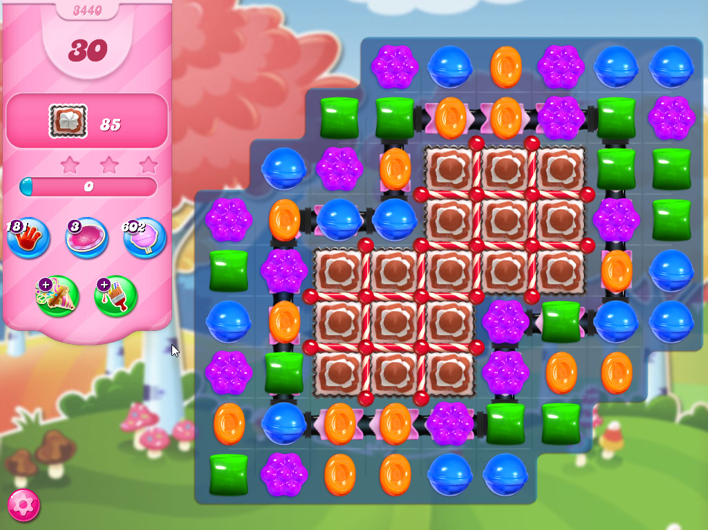 Candy Crush Saga level 3440 Candy Crush Saga level 3440