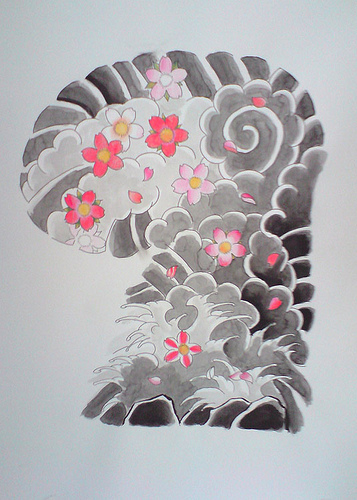 Japanese Tattoos: Japanese Tattoo Sketch