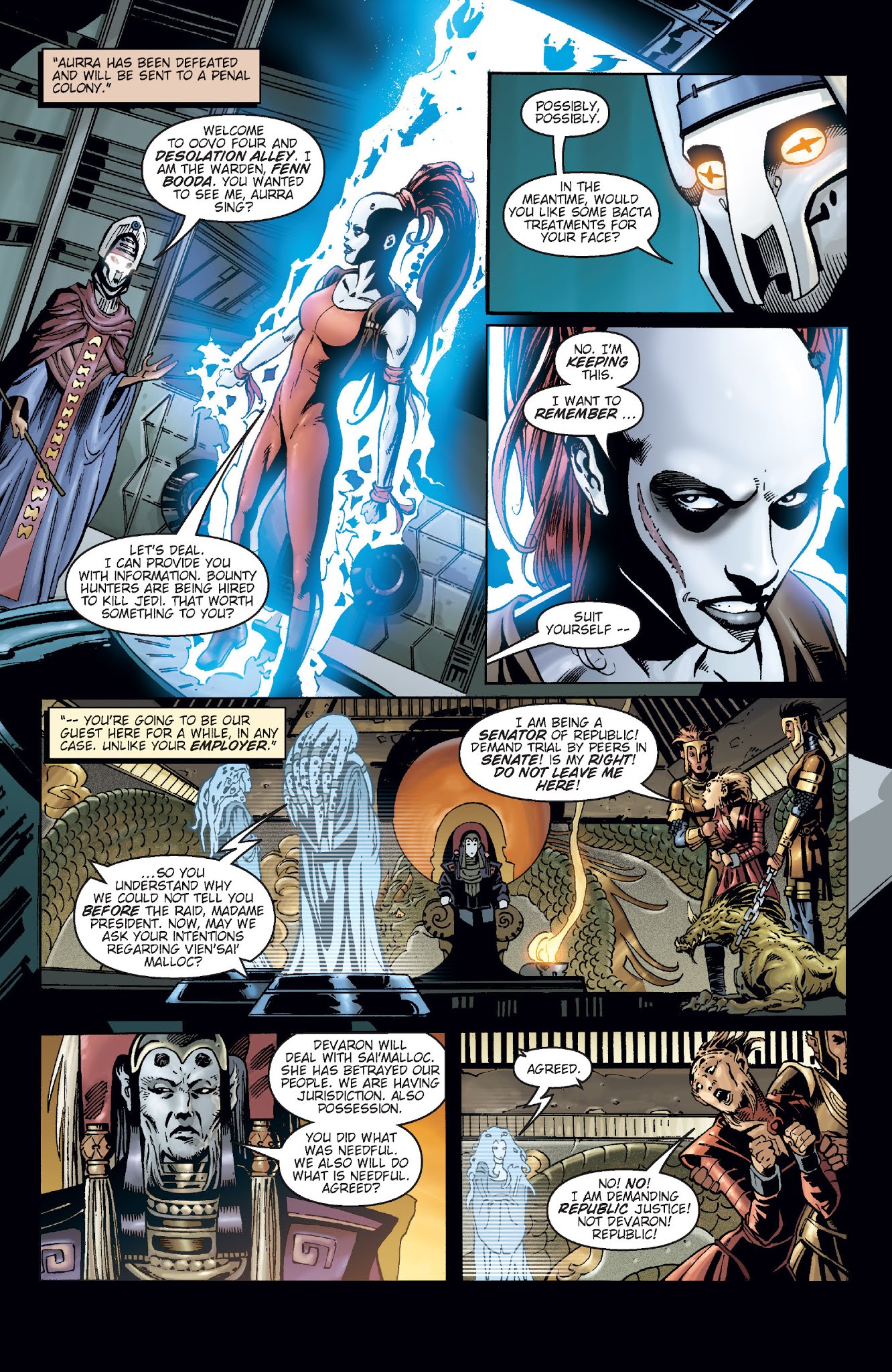 Read online Star Wars: Jedi comic -  Issue # Issue Aayla Secura - 40