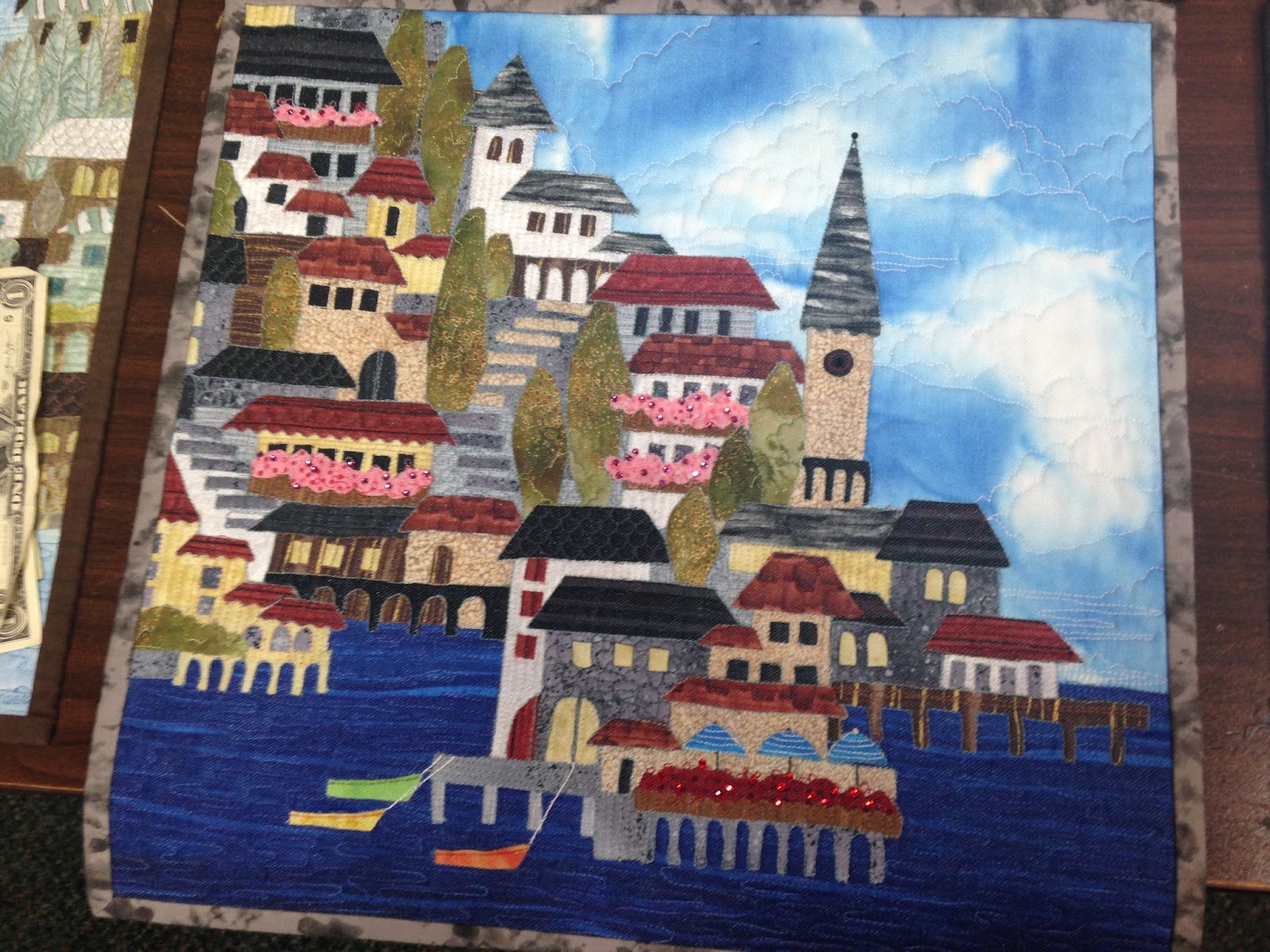 Pieces And Patches Quilt Guild Karen Eckmeier's "Happy Villages"