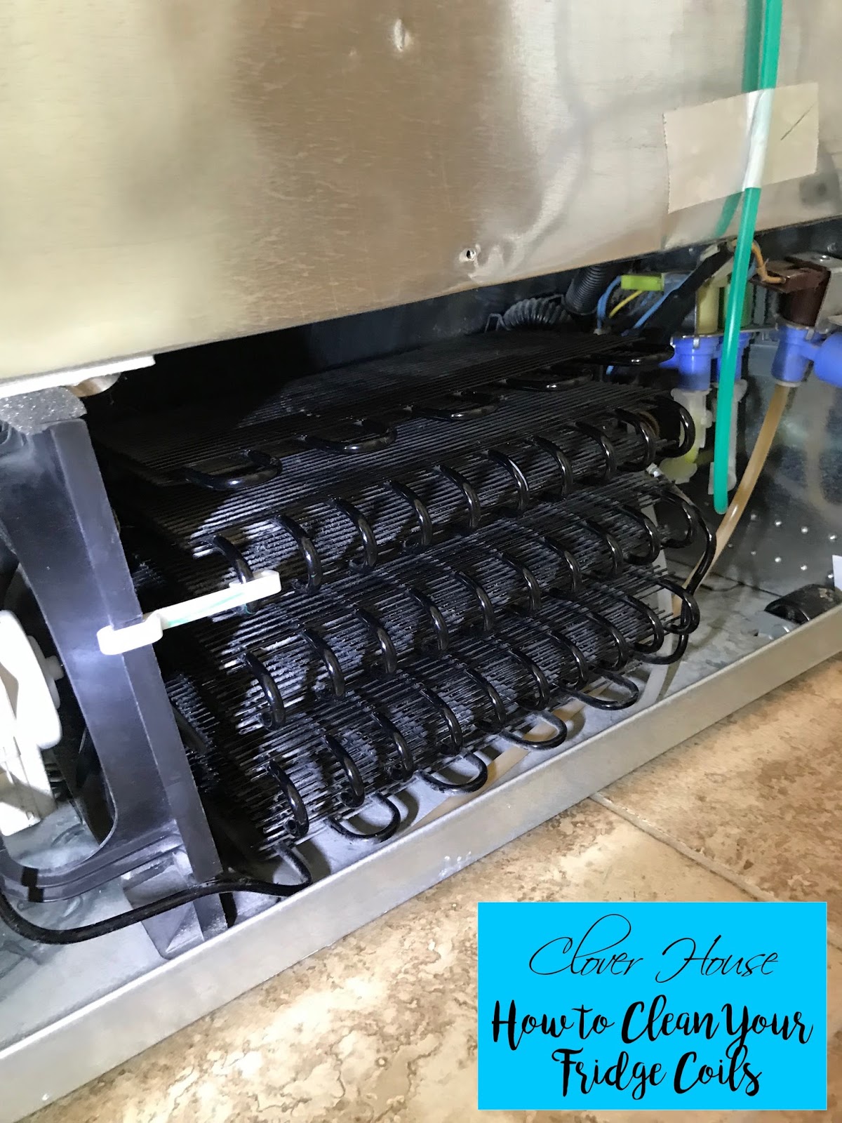 Clover House How to Clean Your Fridge Coils