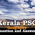Kerala PSC Geography Question and Answers - 28
