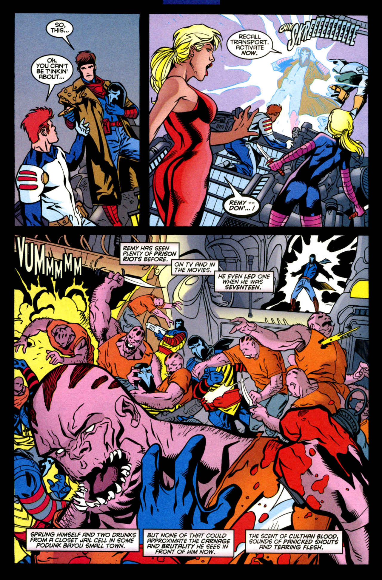 Read online Gambit (1999) comic -  Issue #23 - 17