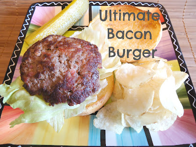 Unique Party Food to Go: Ultimate Bacon Burger