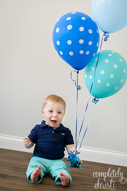 Nautical First Birthday Party - Completely Christi