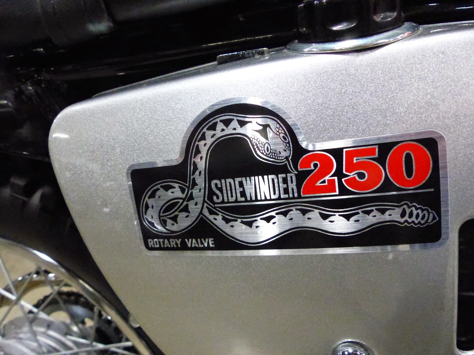 OldMotoDude: Immaculate 1970 Kawasaki 250 Sidewinder Judges Award
