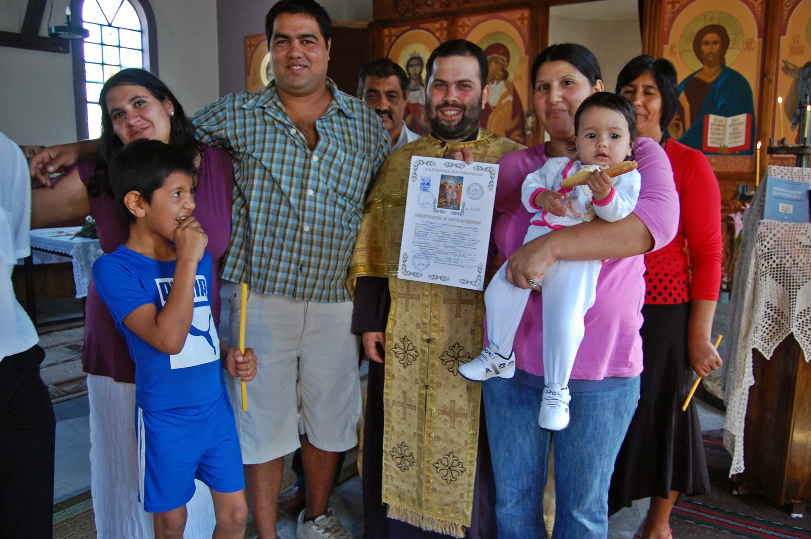 Bulgarien Auswanderer: Taufe und unverhoffter Besuch Bulgarien Auswanderer: Taufe und unverhoffter Besuch