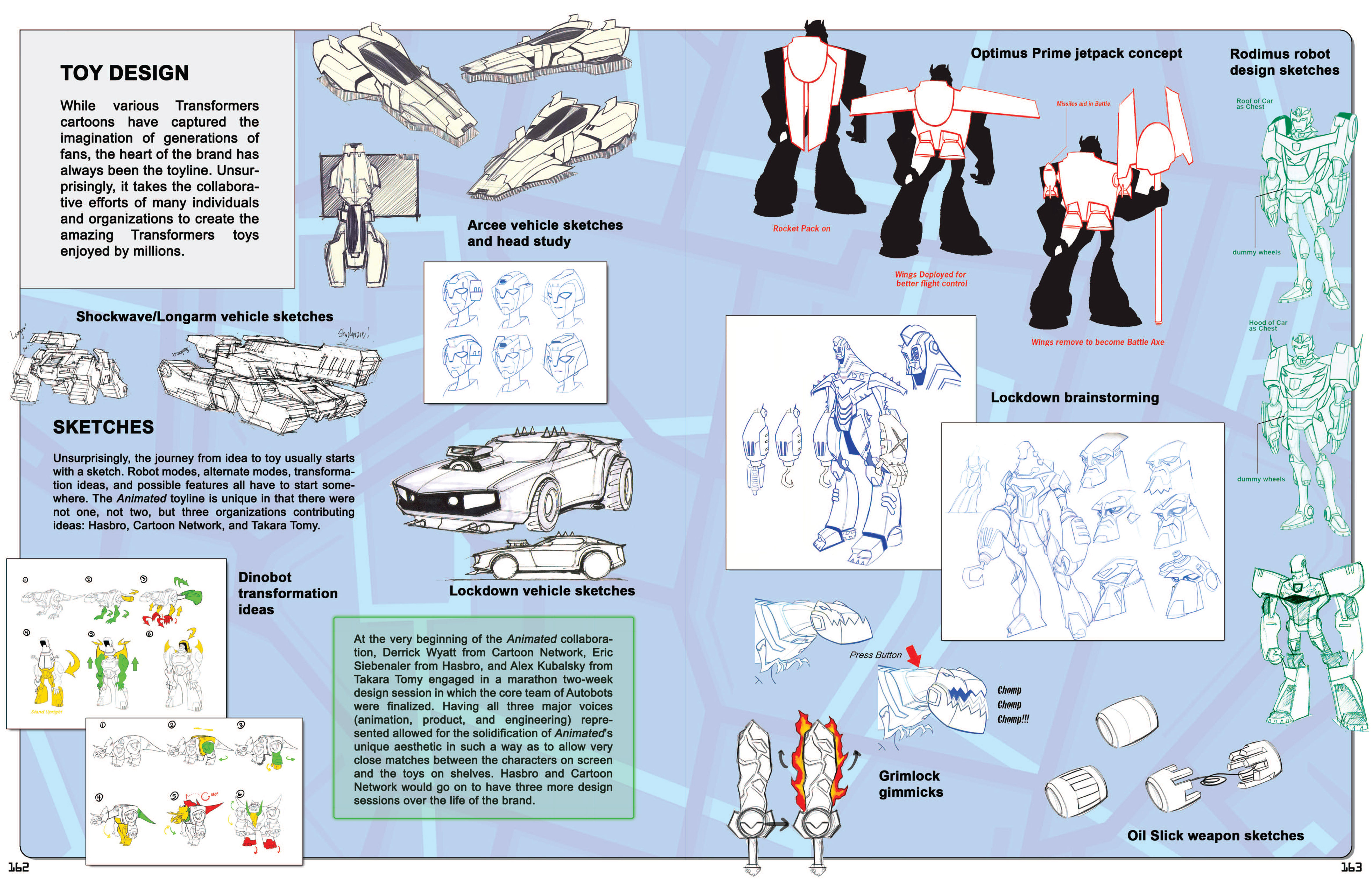 Read online Transformers Animated: The Allspark Almanac comic -  Issue # TPB 2 - 151