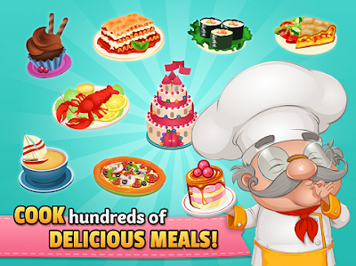 Free Download Game Cafeland Word Kitchen MOD Apk v1.5.3 For android terbaru 2017