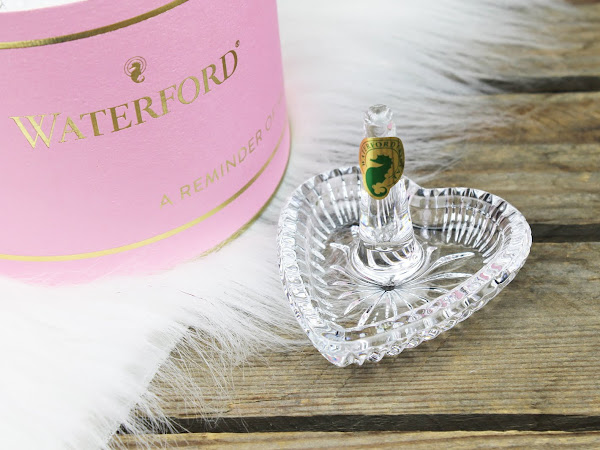 Waterford Crystal Heart Ring Holder